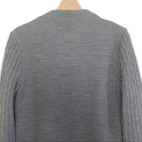 Nina Leonard 100% Acrylic Knitted Long Cardigan - Picture 6 of 9